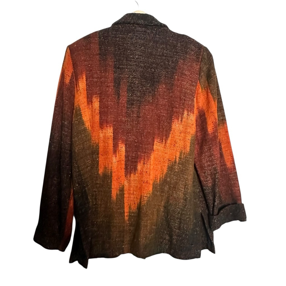Candiss Cole Wearable Art boho silk jacket Handwoven - Picture 2 of 6